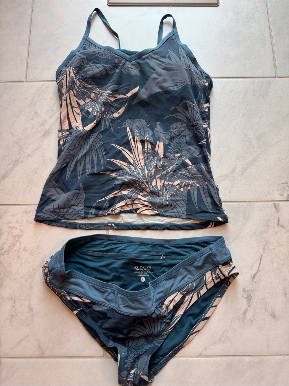 Carve Designs Stinson tankini and bottom